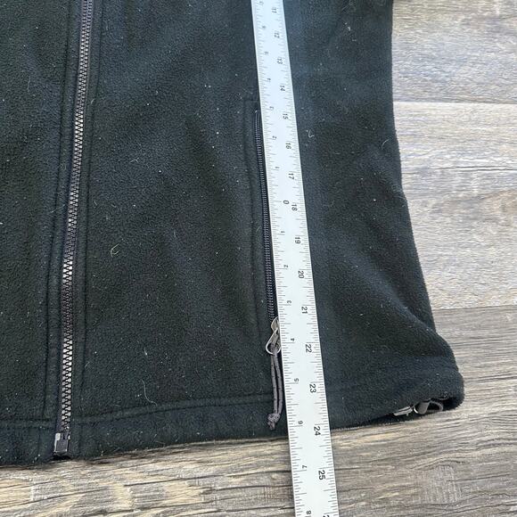 The North Face Black Womens Large Long Sleeve Full Zip Mock Neck Fleece Jacket - Picture 9 of 10